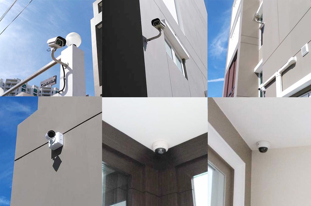 รับติดตั้งกล้องวงจรปิด อาคารสำนักงาน