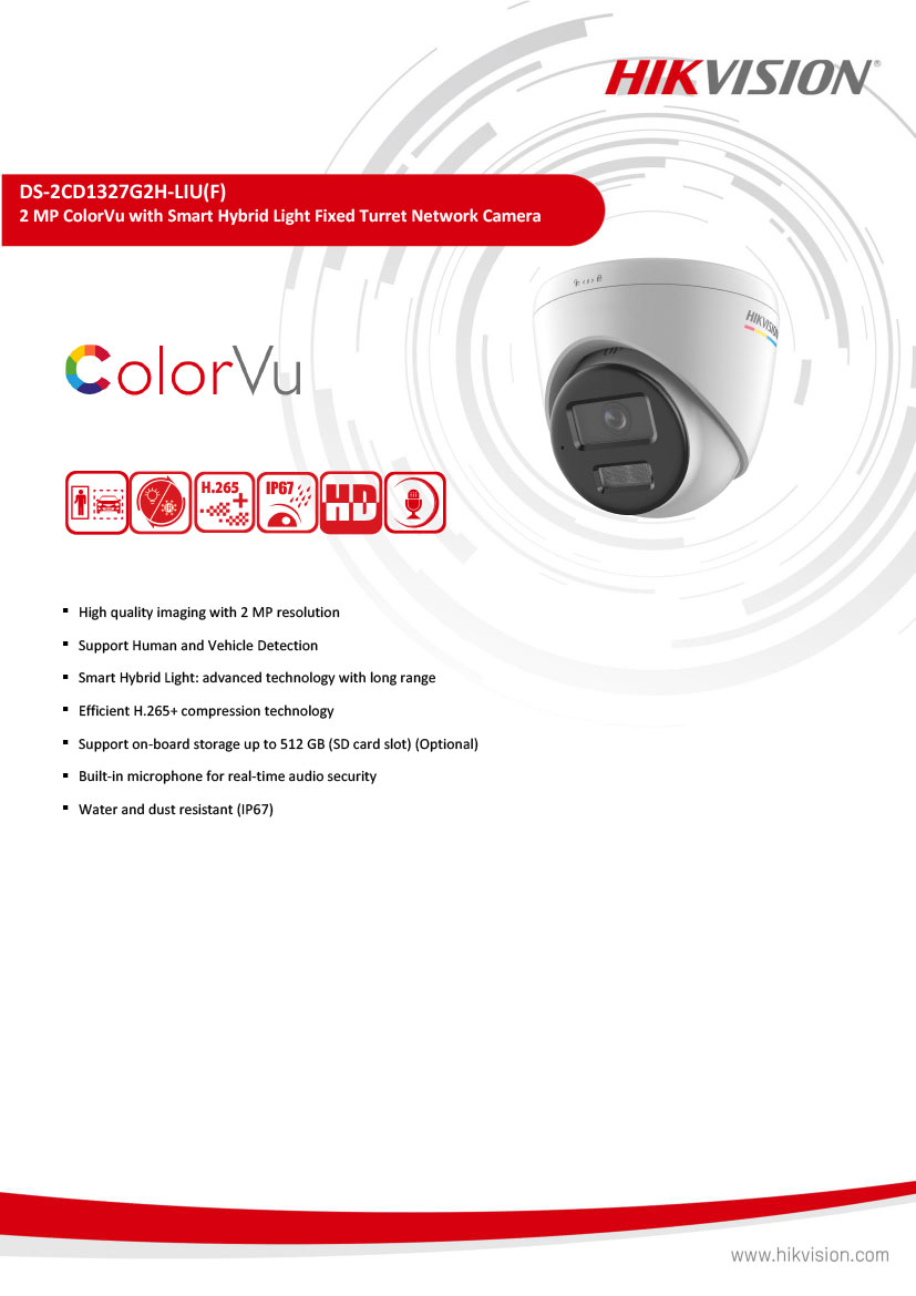DS-2CD1327G2H-LIU