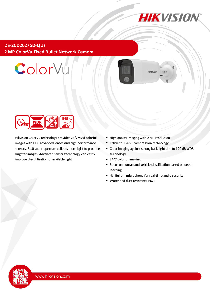 HIKVISION DS-2CD2027G2-L