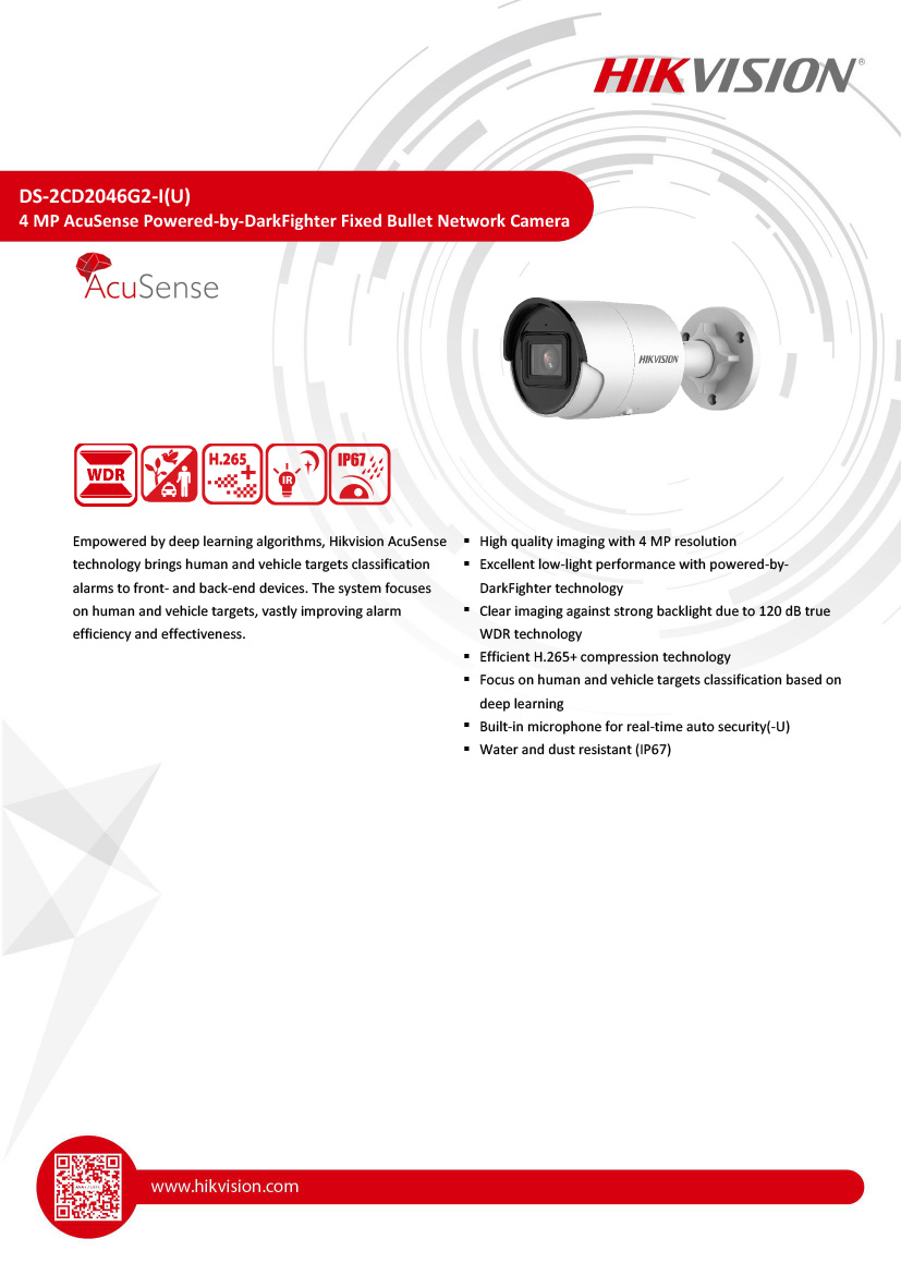 HIKVISION DS-2CD2046G2-I
