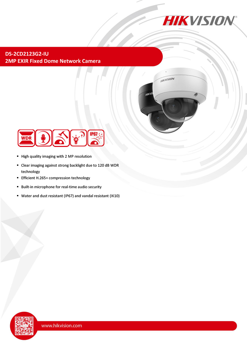 HIKVISION DS-2CD2123G2-IU